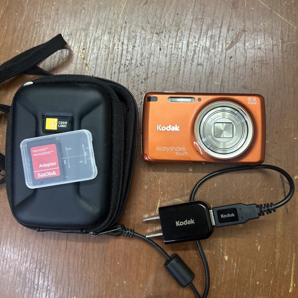 Kodak EasyShare Touch M577 14MP 5x Optical Zoom Compact Digital Camera Orange